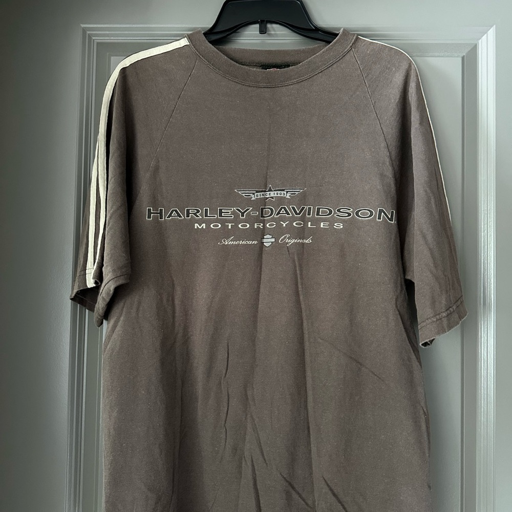 Harley-Davidson Brown Short Sleeve Tee